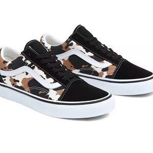 VANS OLD SKOOL Sneakers Cow Multi Color Low Top Sz 8 Women’s NEW